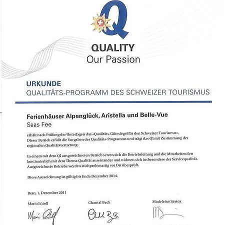 Haus Alpengluck Daire