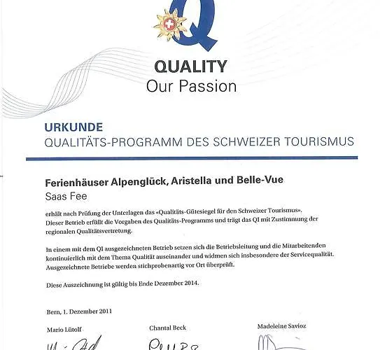 Haus Alpenglueck Appartement