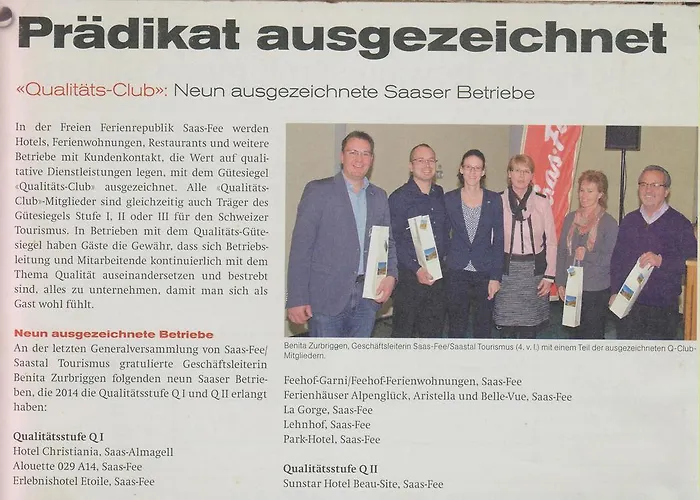 Haus Alpenglueck Saas-Fee